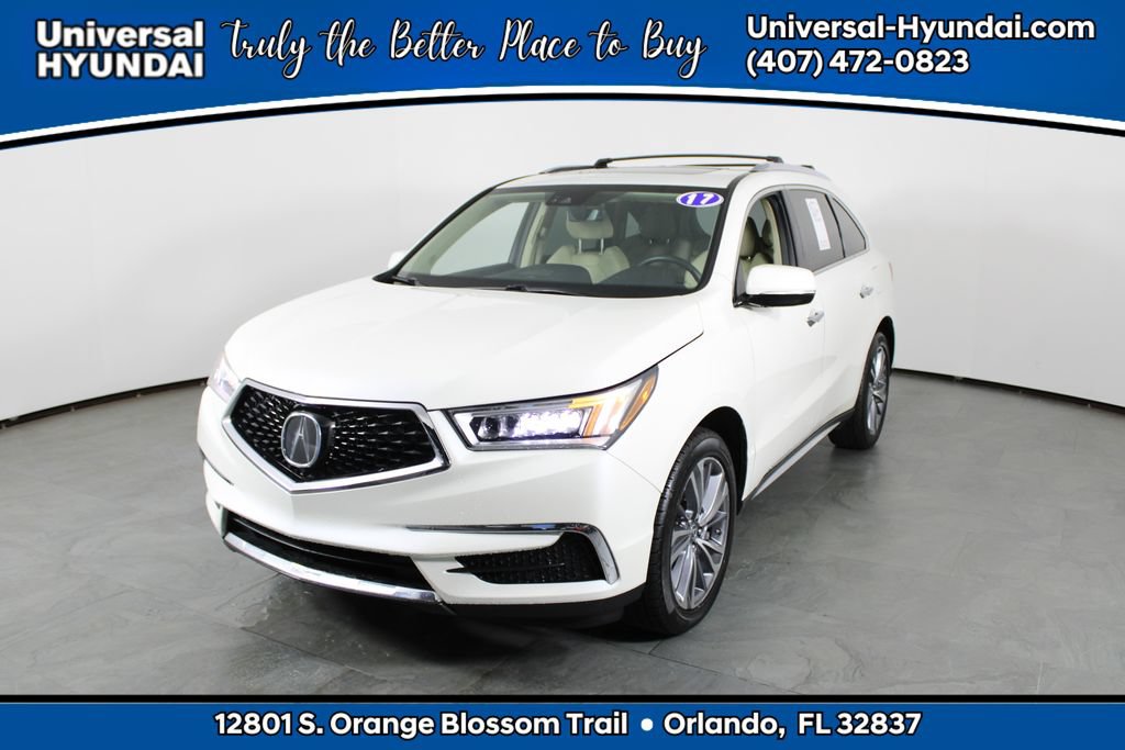 Used 2017 Acura MDX w/ Technology Package AWD/4WD 360° Tour