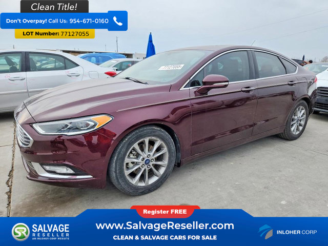 Used 2017 Ford Fusion SE w/ Fusion SE Technology Package