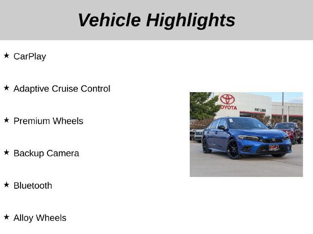 Used 2023 Honda Civic Sport image 5