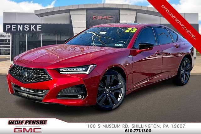 Used 2023 Acura TLX SH-AWD w/ A-SPEC Pkg image 1