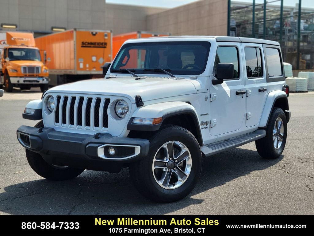 Used 2019 Jeep Wrangler Unlimited Sahara image 1