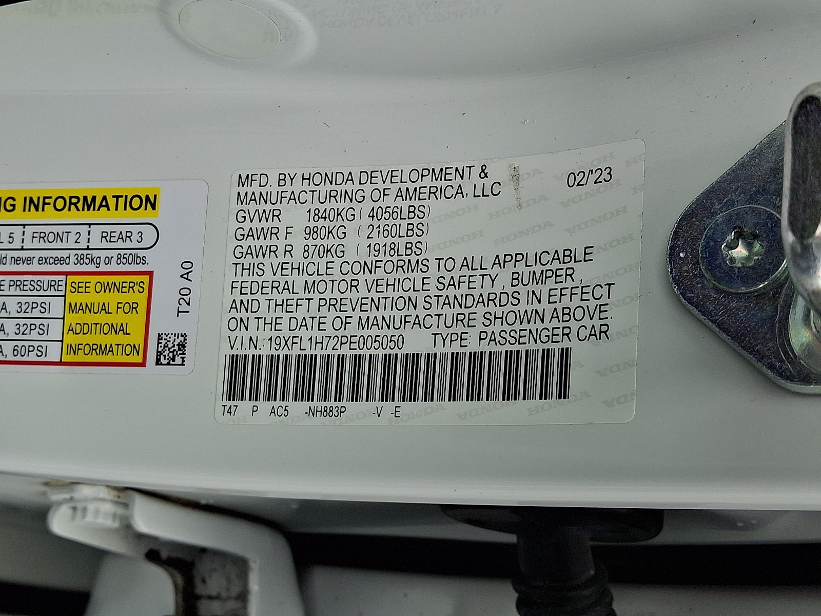 Used 2023 Honda Civic EX-L image 27
