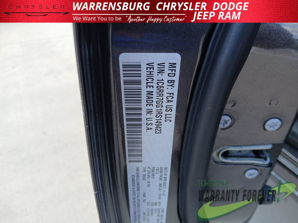 Used 2024 RAM 1500 Classic SLT AWD/4WD image 11