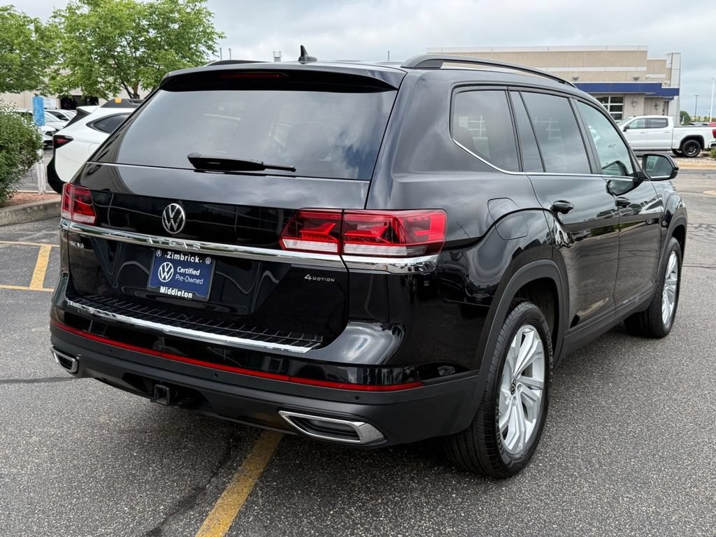 Used 2023 Volkswagen Atlas SE w/ Panoramic Sunroof Package AWD/4WD image 3