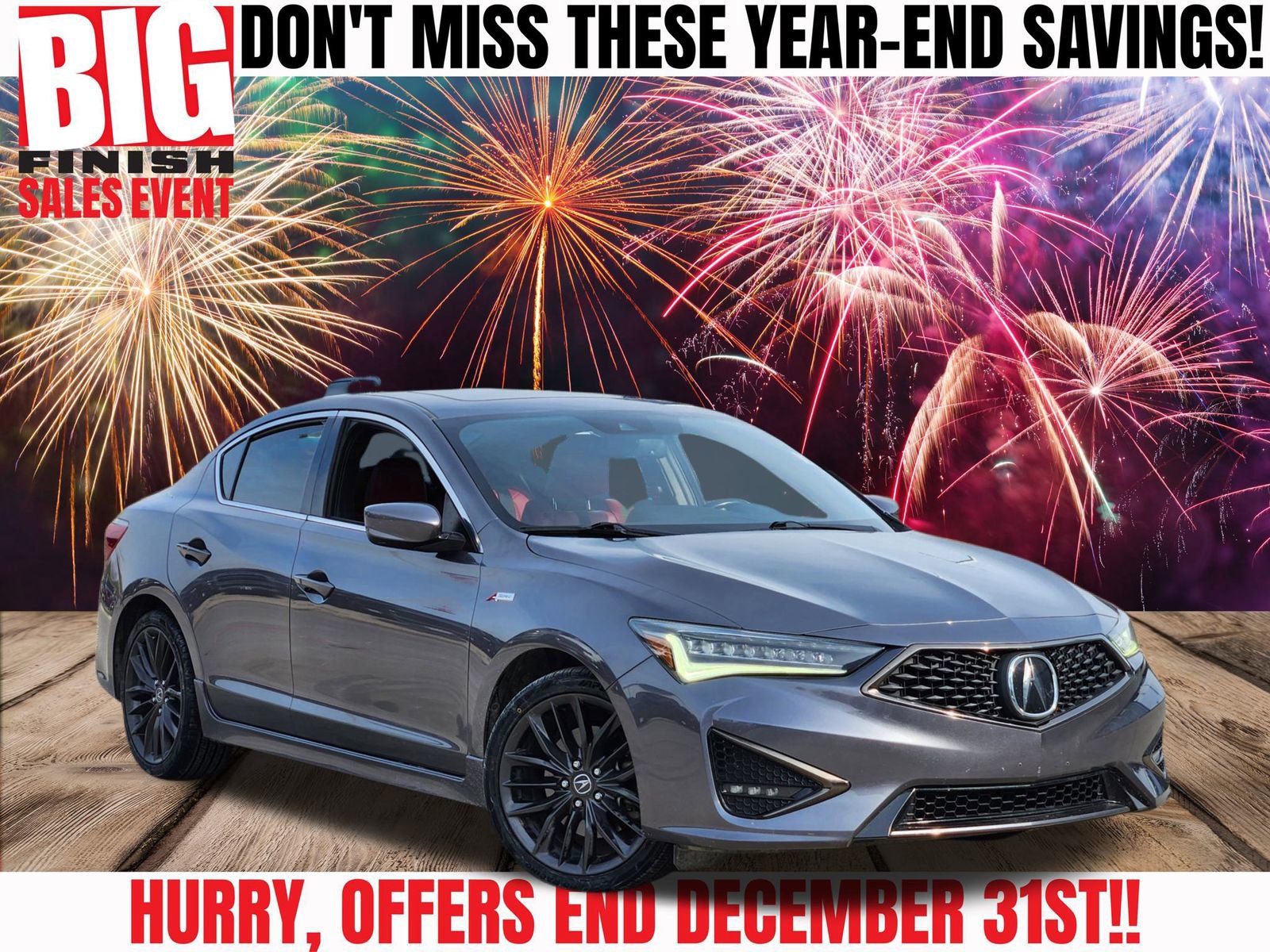 Used 2020 Acura ILX w/ Premium & A-SPEC Package image 1