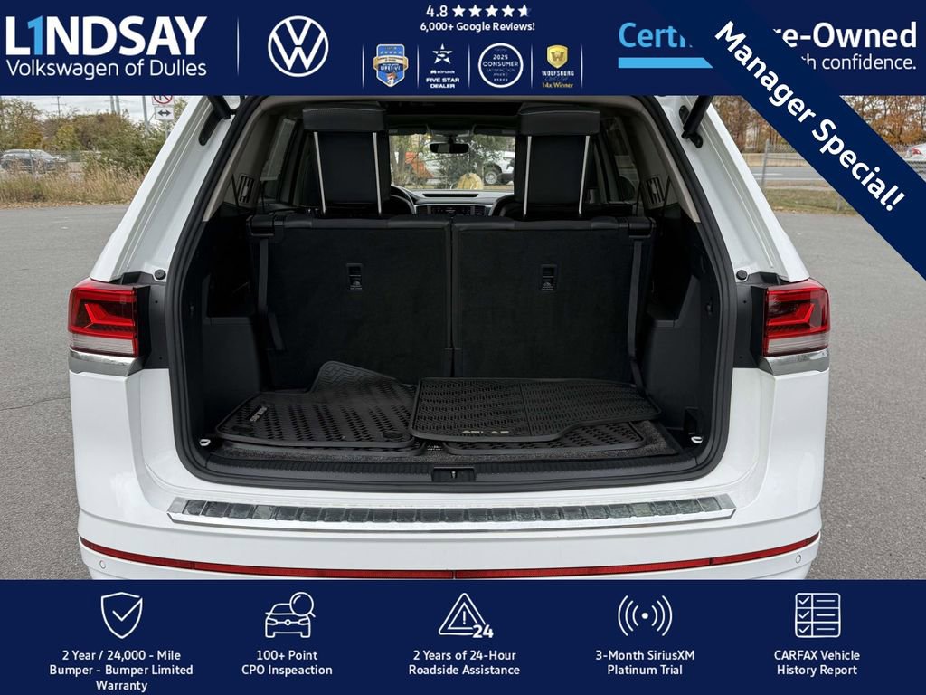 Certified 2021 Volkswagen Atlas SE w/ Panoramic Sunroof Package image 15
