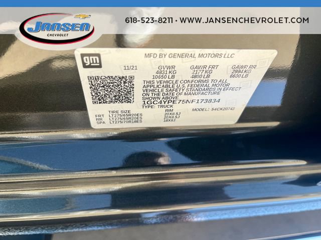 Used 2022 Chevrolet Silverado 2500 LTZ w/ LTZ Premium Package AWD/4WD image 33