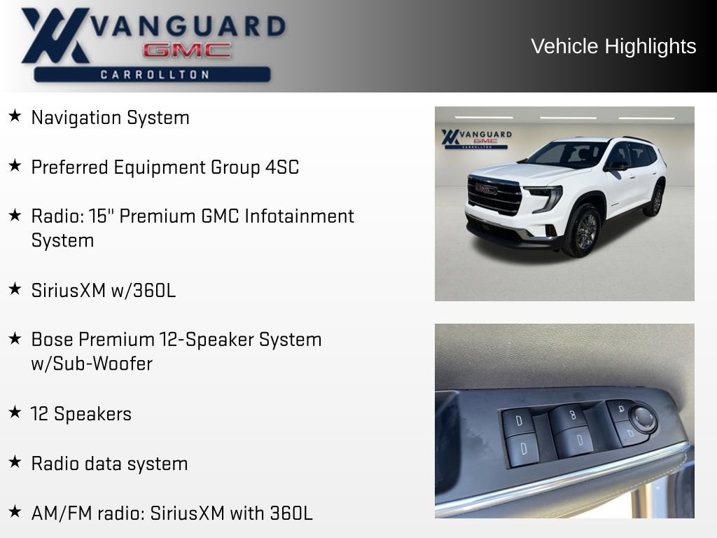 Used 2025 GMC Acadia Elevation image 5