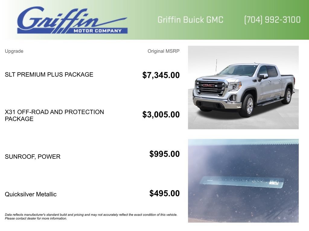 Certified 2021 GMC Sierra 1500 SLT w/ SLT Premium Plus Package AWD/4WD image 5
