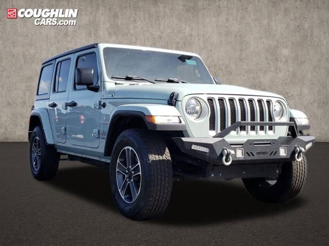 Used 2023 Jeep Wrangler Sahara w/ Cold Weather Group image 1