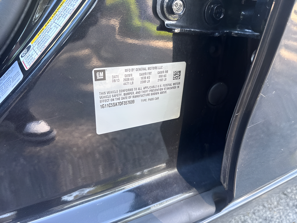 Used 2013 Chevrolet Malibu LT w/ Power Convenience Package FWD image 6