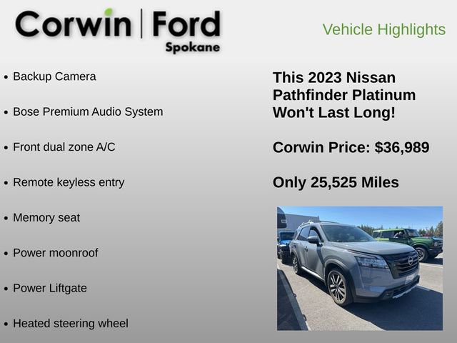 Used 2023 Nissan Pathfinder Platinum image 6