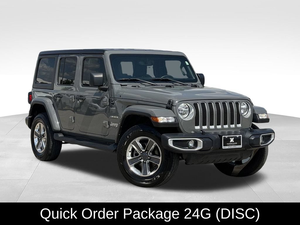 Used 2022 Jeep Wrangler Unlimited Sahara AWD/4WD image 2