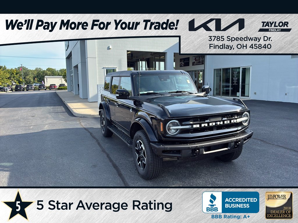 Used 2022 Ford Bronco Outer Banks AWD/4WD image 1