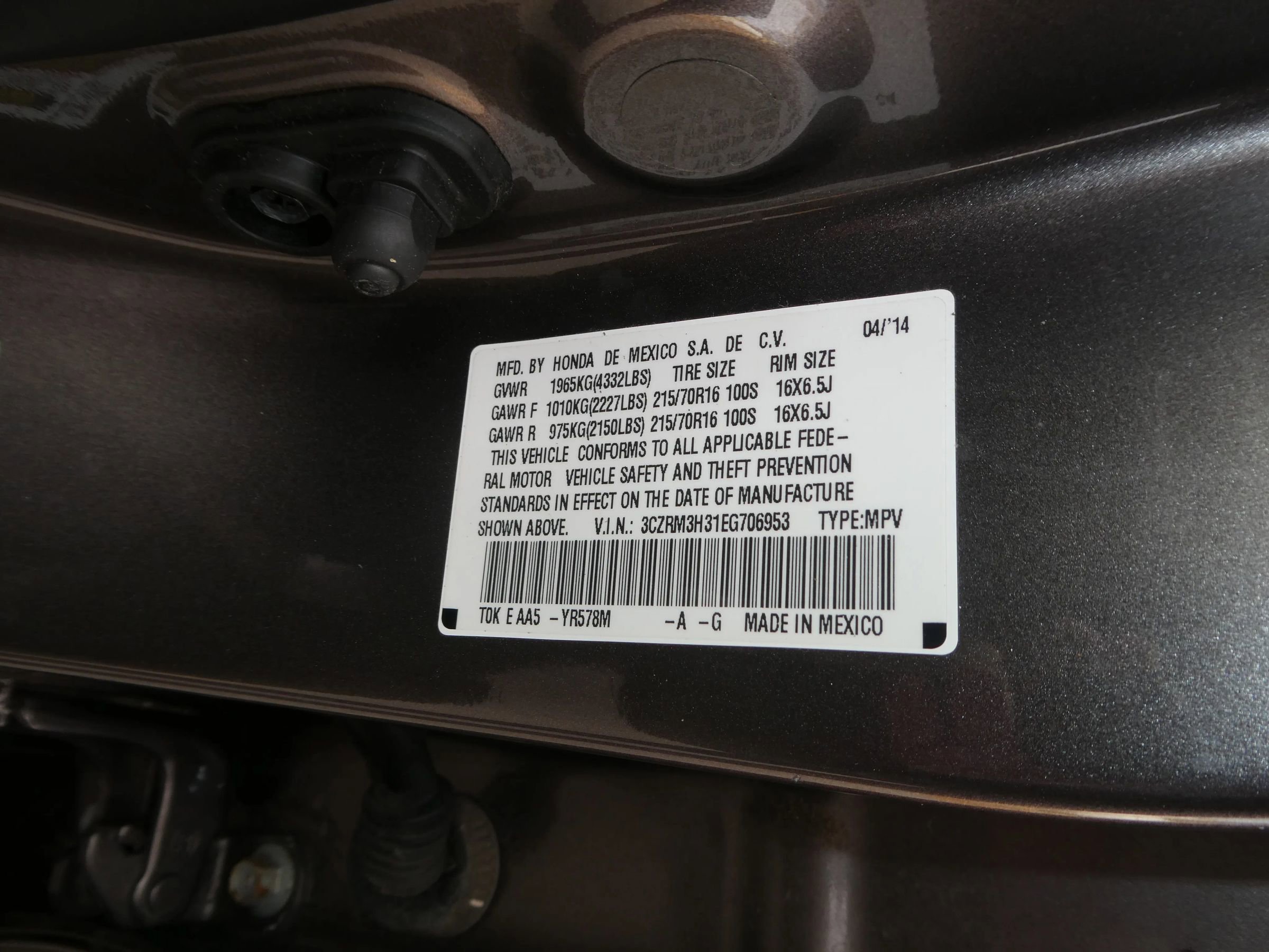 Used 2014 Honda CR-V LX image 10