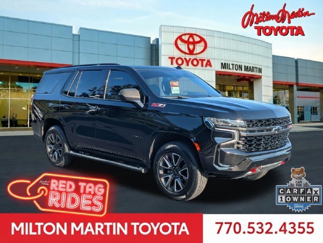 Used 2021 Chevrolet Tahoe Z71 w/ Rear Media and Nav Package