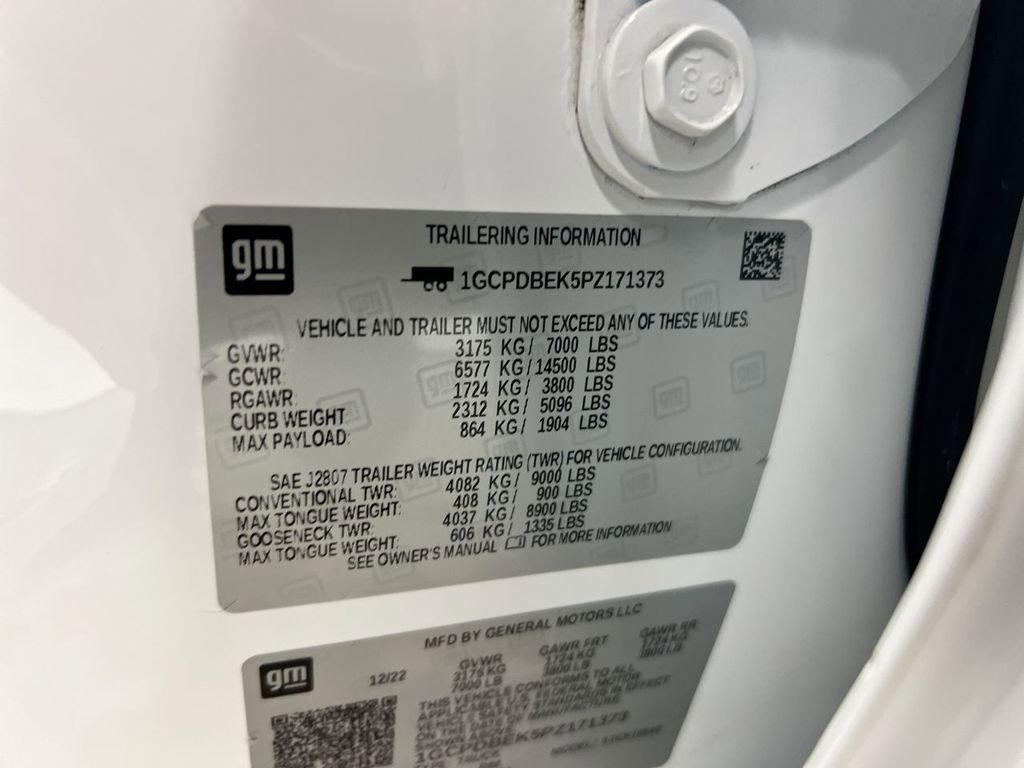 Used 2023 Chevrolet Silverado 1500 Custom image 27