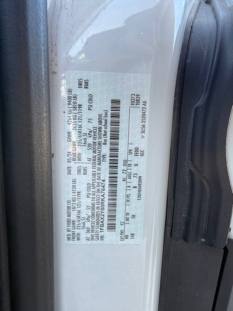 Used 2024 Ford Transit 350 XLT RWD image 21