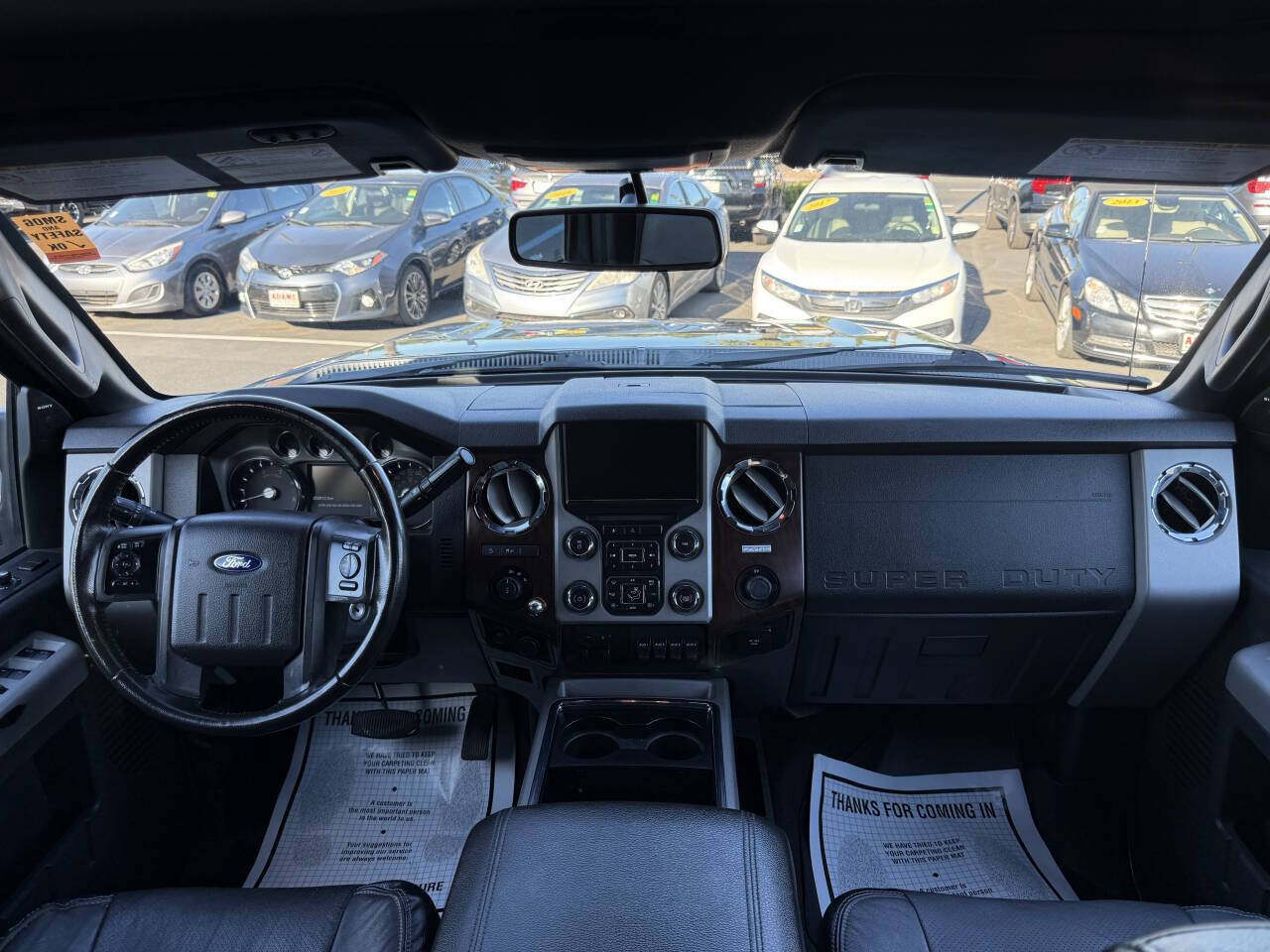 Used 2015 Ford F250 Lariat w/ Lariat Ultimate Package AWD/4WD image 15