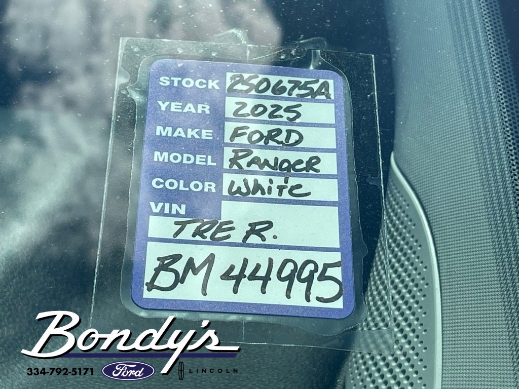 Used 2025 Ford Ranger XLT w/ Equipment Group 301A High image 25