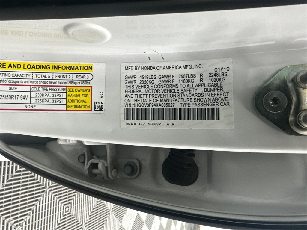 Used 2019 Honda Accord Touring image 34
