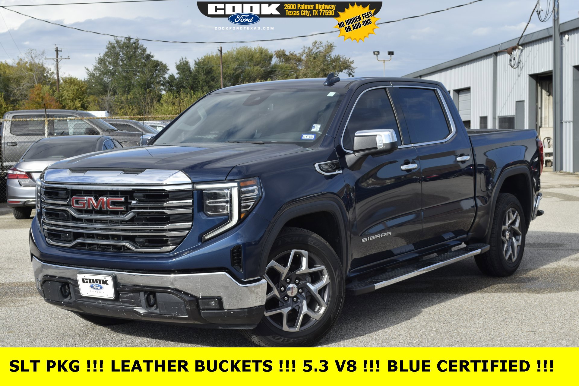 Used 2022 GMC Sierra 1500 SLT w/ SLT Convenience Package image 1