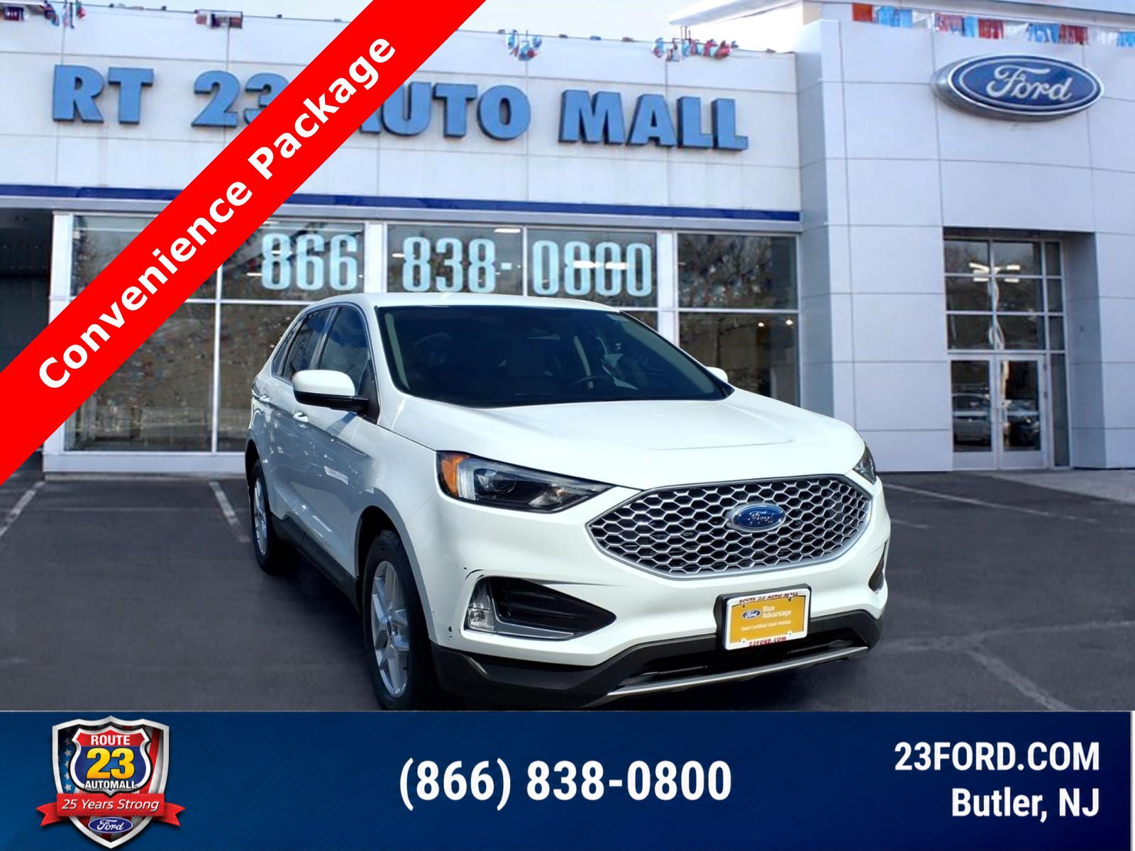 Certified 2023 Ford Edge SEL w/ Convenience Package