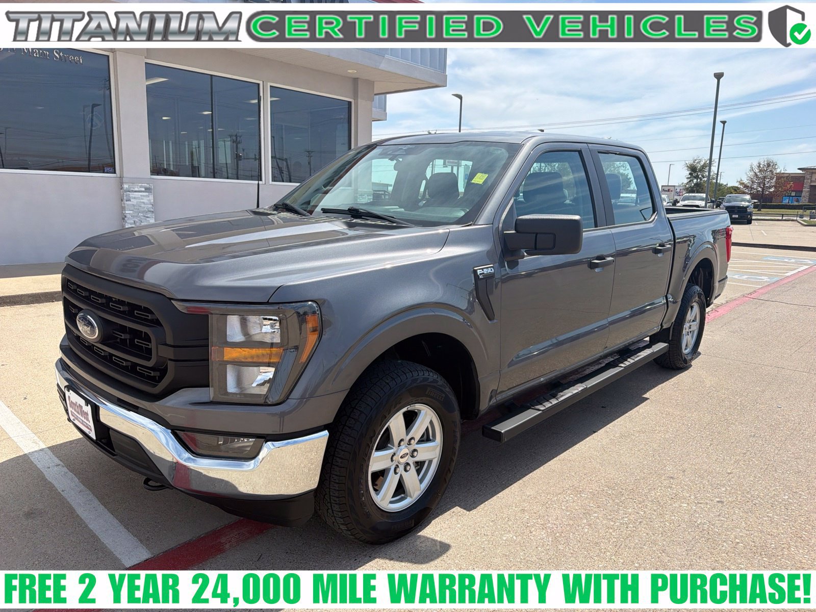 Used 2023 Ford F150 XL w/ XL Chrome Appearance Package AWD/4WD 360° Tour
