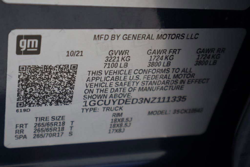 Certified 2022 Chevrolet Silverado 1500 LT w/ Z71 Off-Road Package image 30