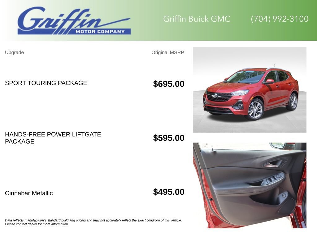 Certified 2023 Buick Encore GX Select w/ Sport Touring Package FWD image 7