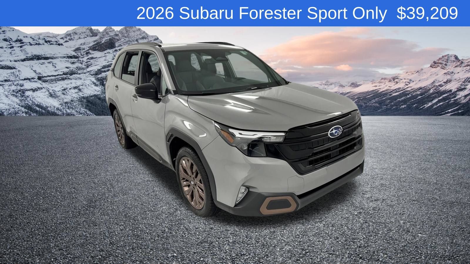 New 2026 Subaru Forester Sport