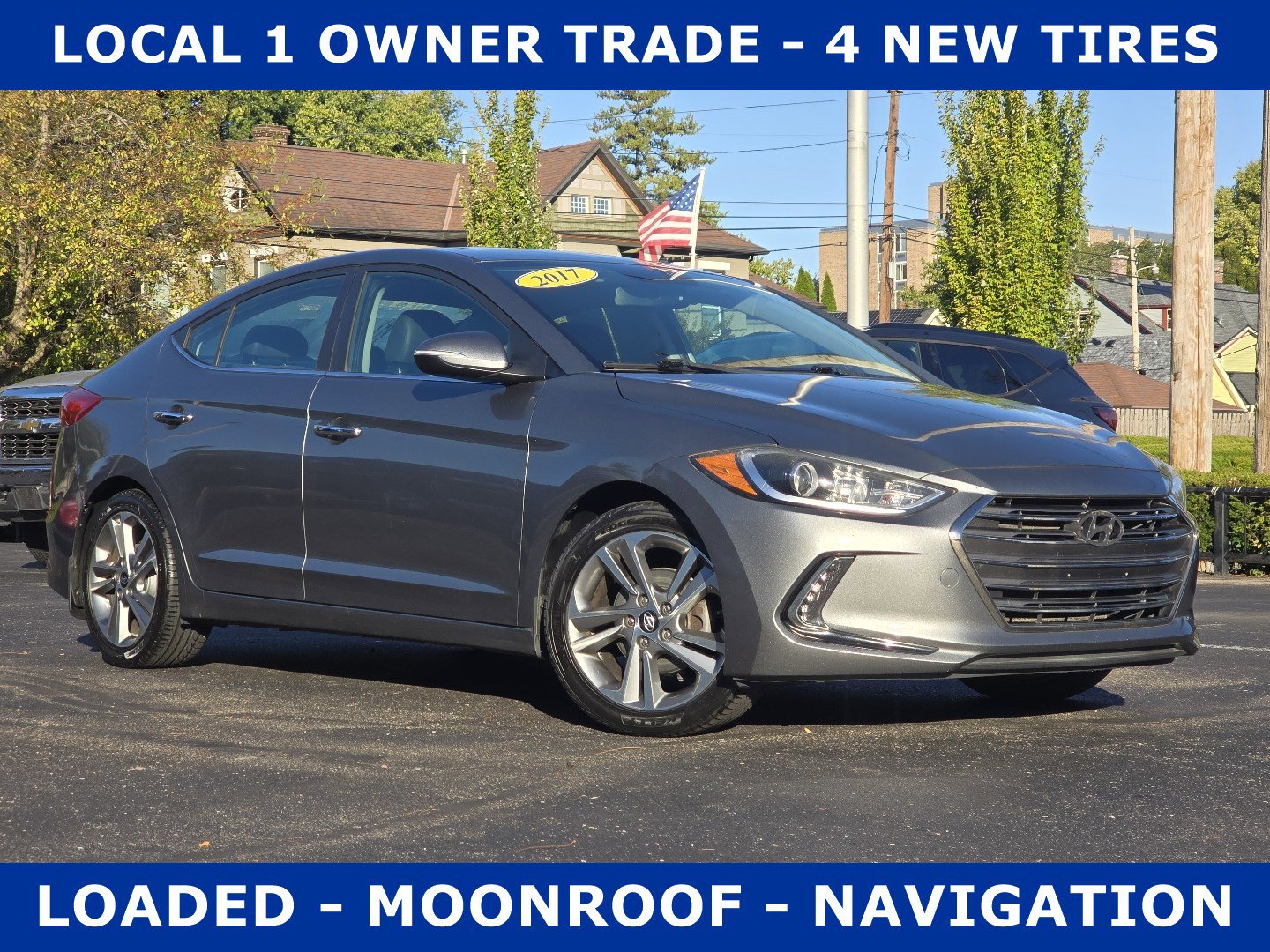 Used 2017 Hyundai Elantra Limited w/ Limited Tech Package 08