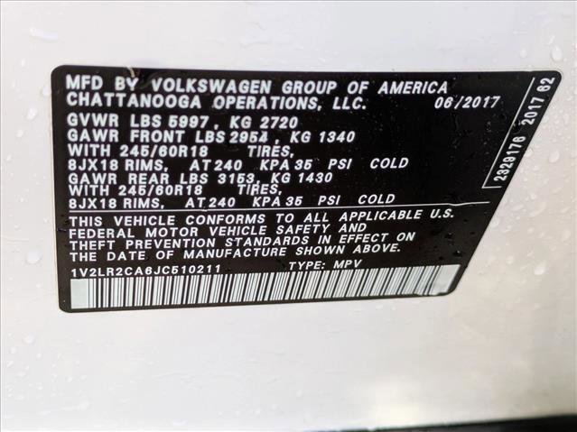 Used 2018 Volkswagen Atlas SE image 25