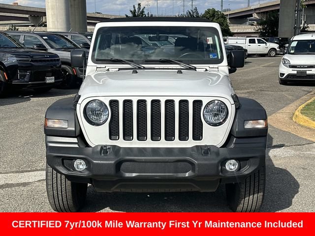Certified 2021 Jeep Wrangler Unlimited Sport AWD/4WD image 7