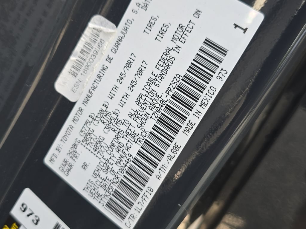 Used 2024 Toyota Tacoma SR5 w/ SR5 Upgrade Package RWD image 32