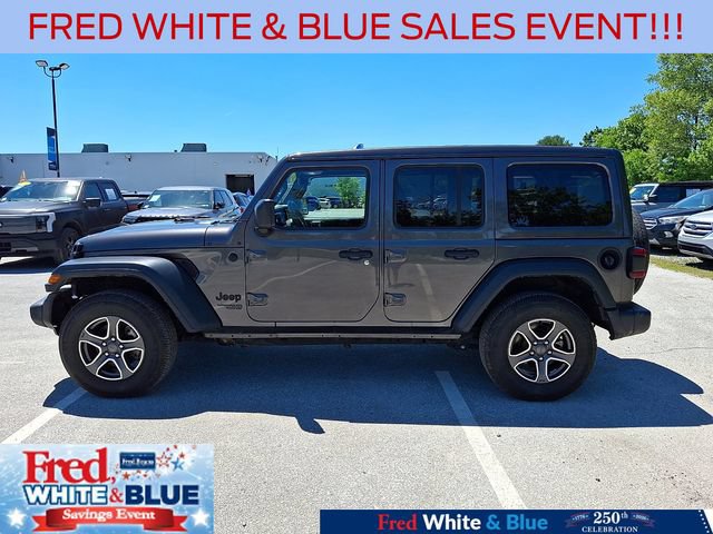 Used 2021 Jeep Wrangler Unlimited Sport w/ Sun And Sound Package AWD/4WD image 6