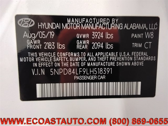 Used 2020 Hyundai Elantra SEL w/ Cargo Package (C1) FWD image 19