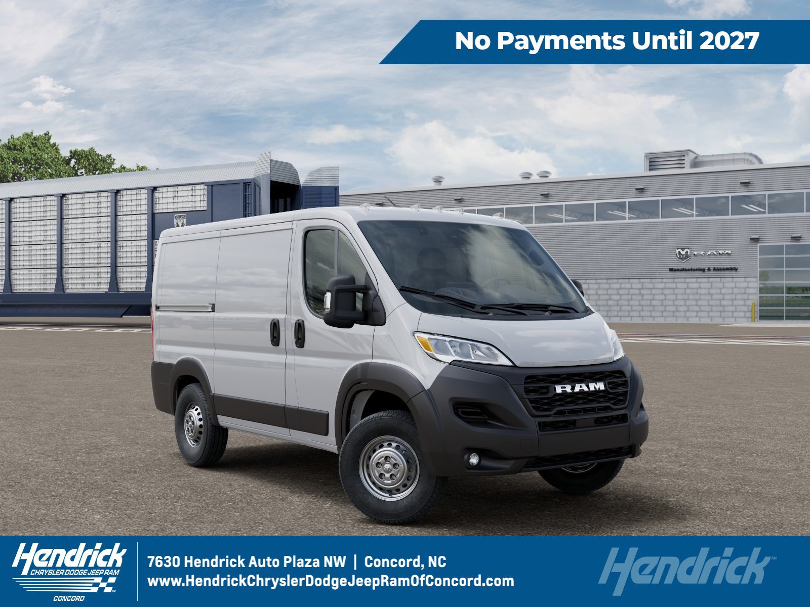 New 2026 RAM ProMaster 1500 w/ Convenience Group