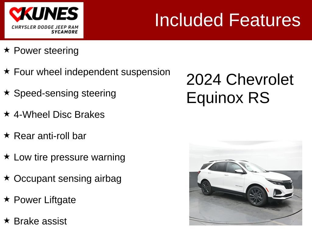 Used 2024 Chevrolet Equinox RS FWD image 4