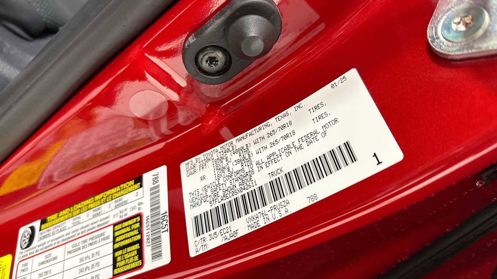 New 2025 Toyota Tundra SR5 image 11