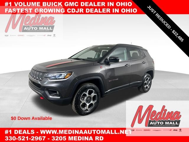 Used 2022 Jeep Compass Trailhawk w/ Trailer Tow Group AWD/4WD image 1