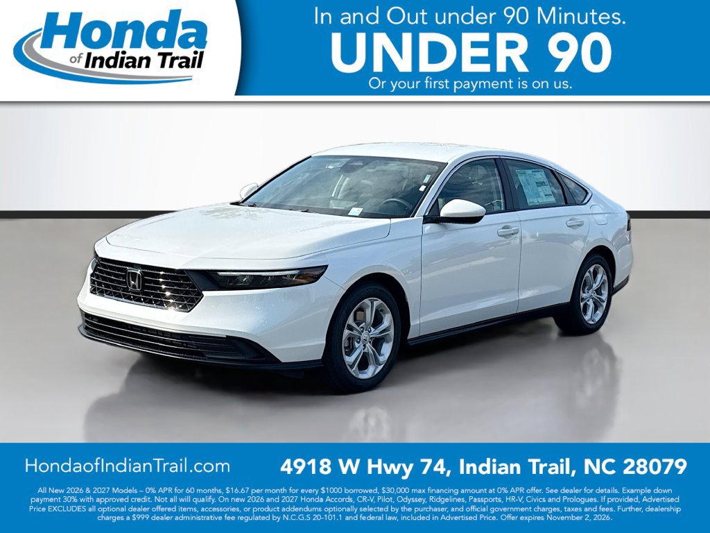 New 2026 Honda Accord LX image 3