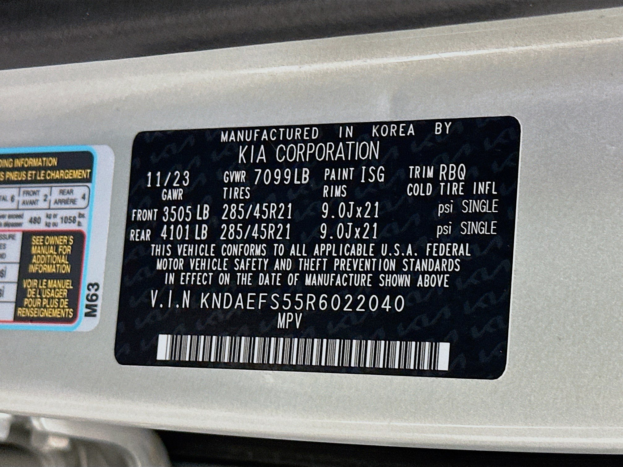 Used 2024 Kia EV9 GT-Line AWD/4WD image 12