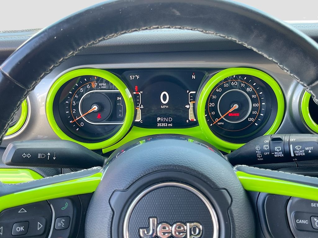 Used 2022 Jeep Wrangler Unlimited Sahara w/ Cold Weather Group AWD/4WD image 12