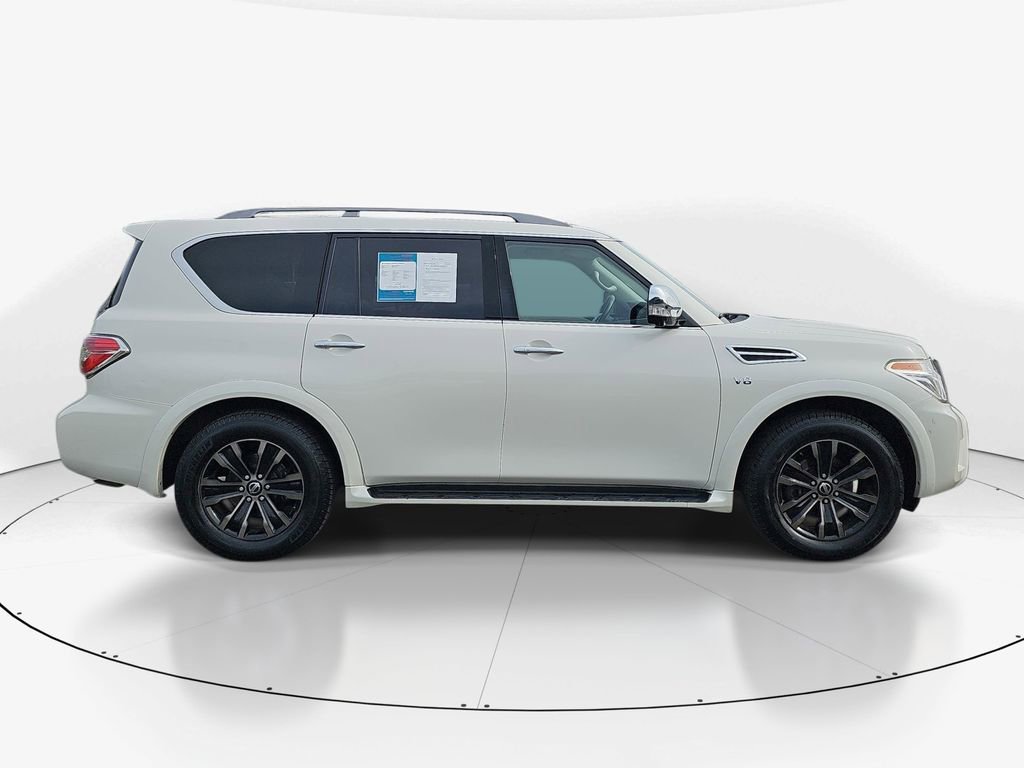 Used 2019 Nissan Armada Platinum w/ Captain's Chairs Package RWD image 4