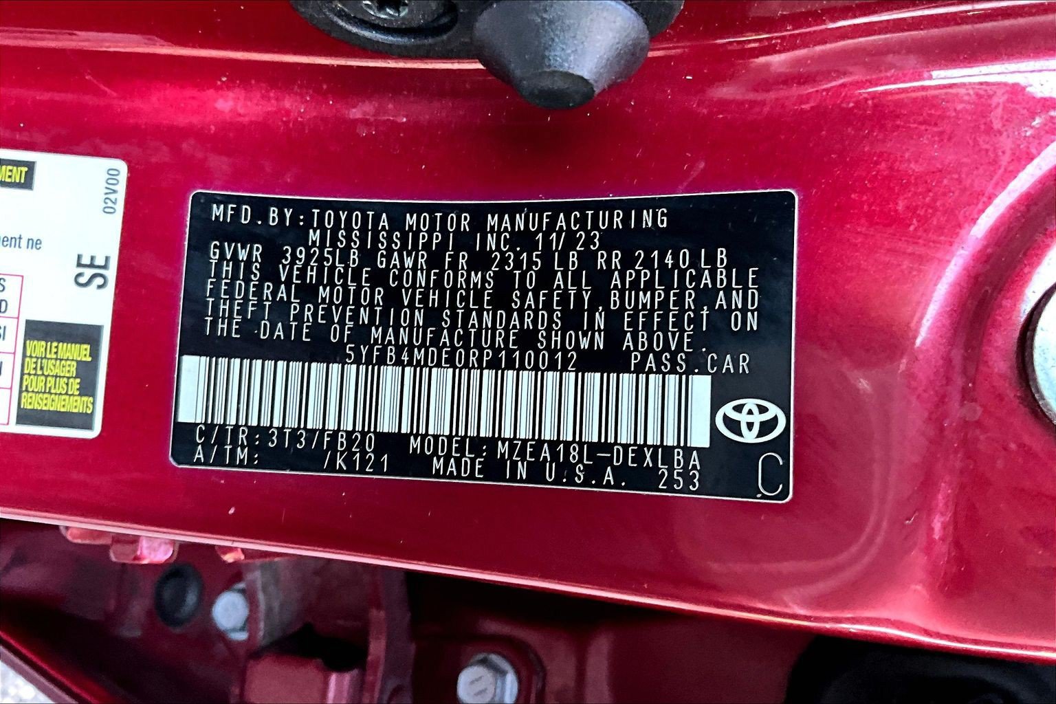 Used 2024 Toyota Corolla LE FWD image 16