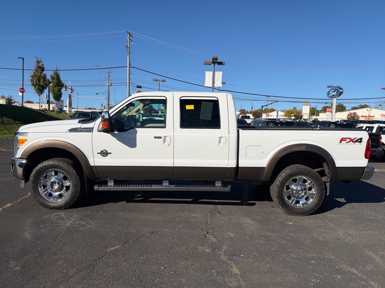 Used 2015 Ford F350 Lariat w/ Chrome Package AWD/4WD image 9