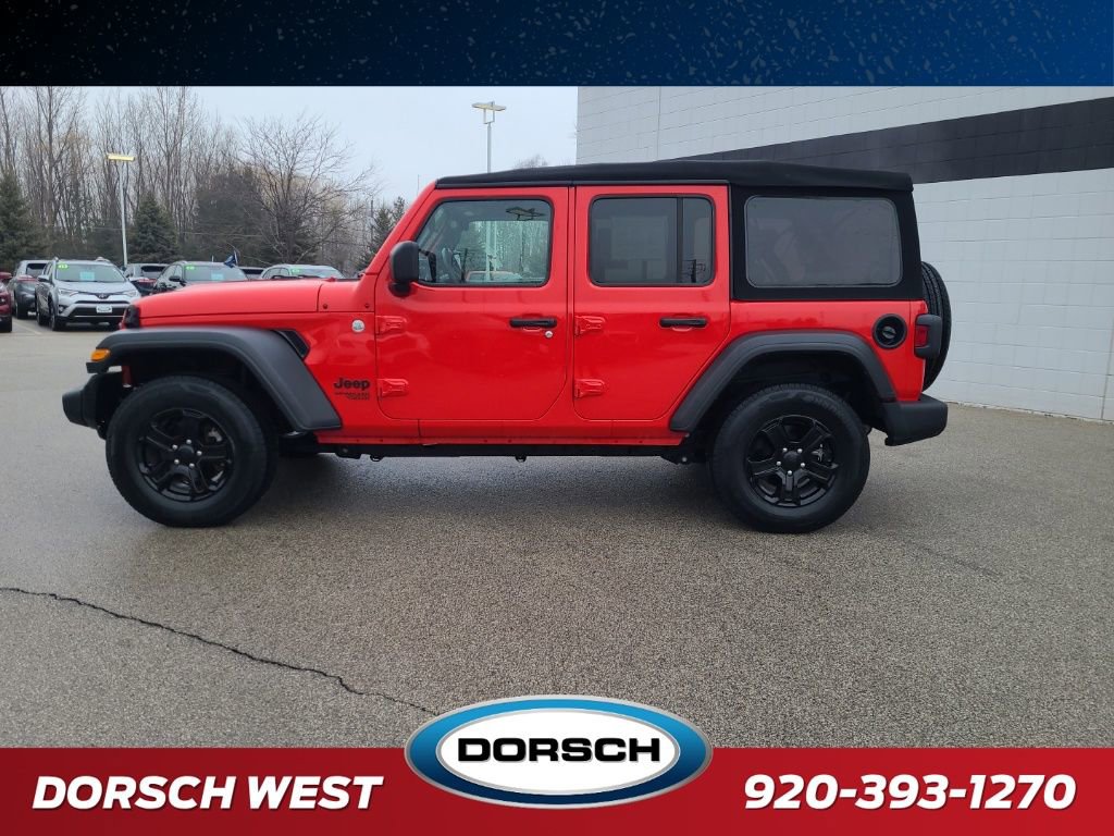 Used 2021 Jeep Wrangler Unlimited Sport AWD/4WD image 2