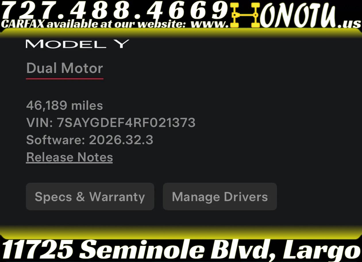 Used 2024 Tesla Model Y Performance AWD/4WD image 34