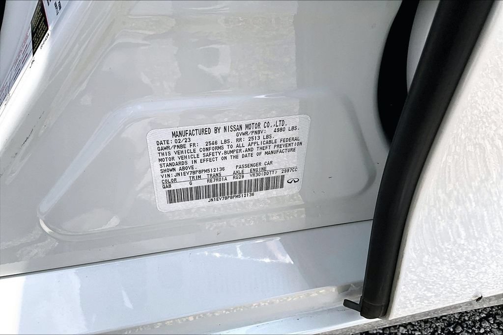 Certified 2023 INFINITI Q50 Luxe w/ Cargo Package RWD image 43